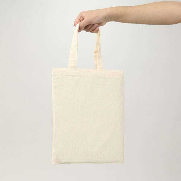 bolsa de algodon 30x24 cm color crudo