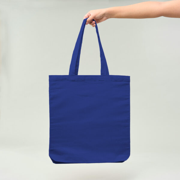 Bolsa de Algodón Azul 6OZ