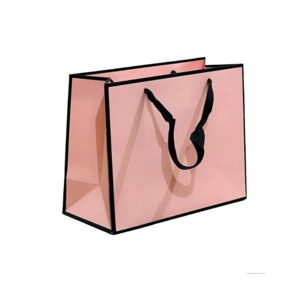Bolsa de lujo rosa 23x18x10cm